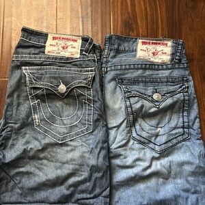 True Religion Size 34 Jean Surf Shorts